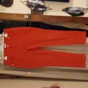 Size 6p red Crown & Ivy women's jeans.
